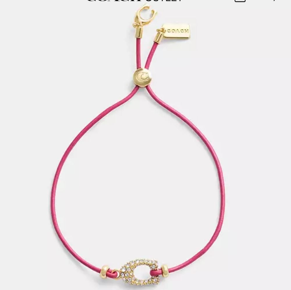 COACH PAVE' BRACELET - Picture 2 of 7
